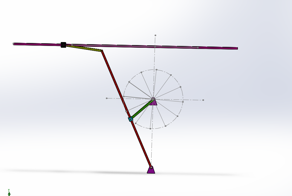 M467机械原理课程设计-牛头刨床的综合设计与分析[含SW三维图]