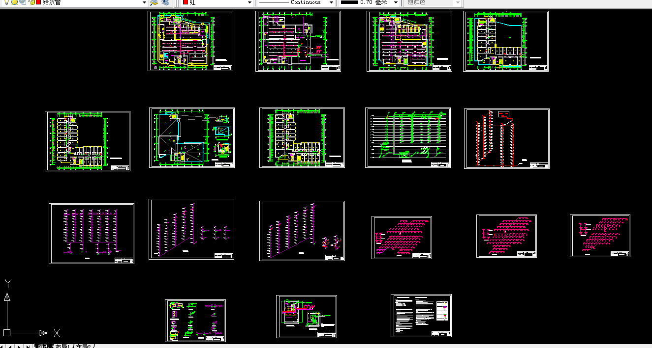 D490-西宁市湟水花园小区3#楼给排水工程设计