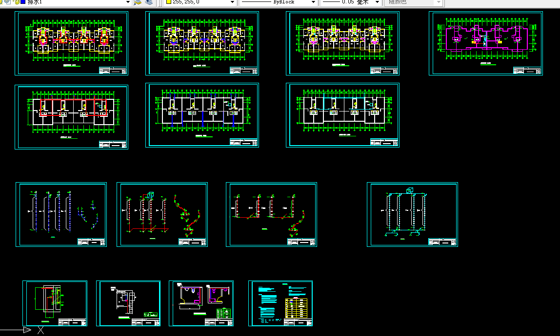 D492-西宁市湟水花园小区5#楼给排水工程设计