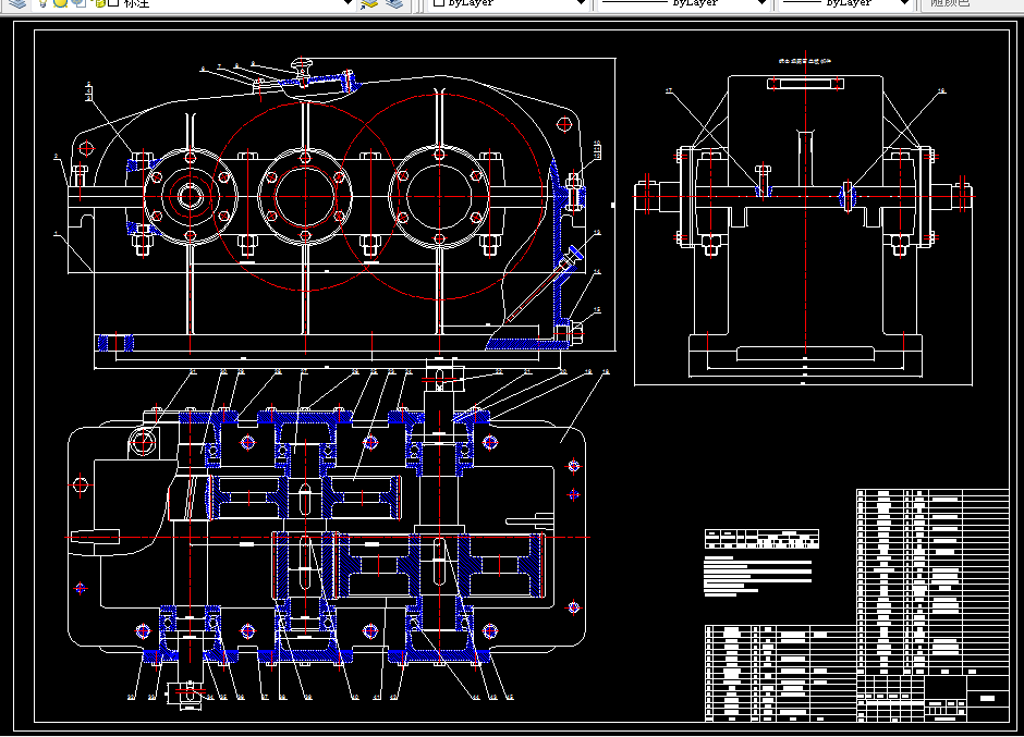 M492-展开式二级斜齿圆柱减速器设计F=700，v=2，D=400-