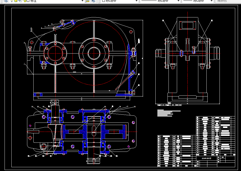 M606-一级斜齿圆柱减速器设计T=1100 V=2.2 D=500