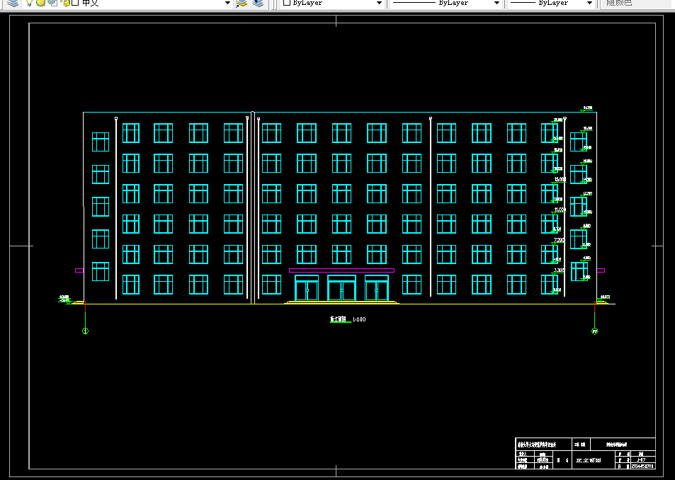 M699-齐鲁音乐学院办公楼设计-6层6597平米