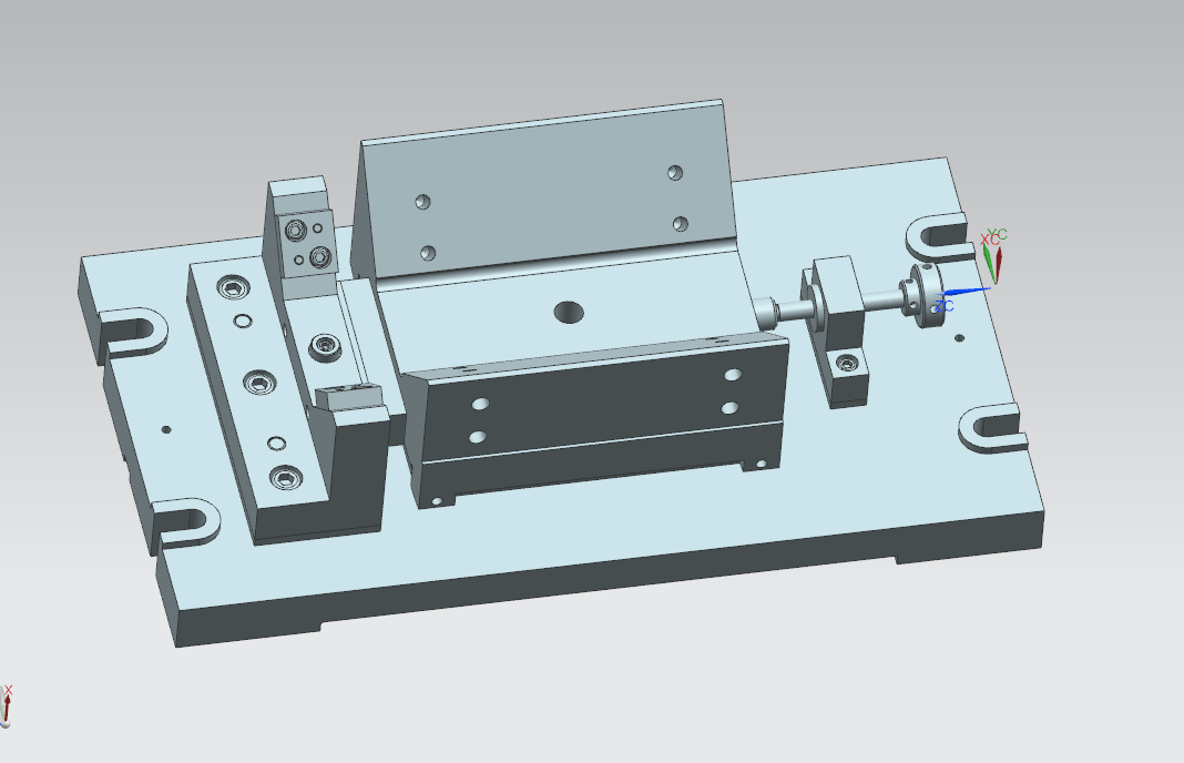 M816-V形座加工工艺及铣面夹具设计[含UG三维图]