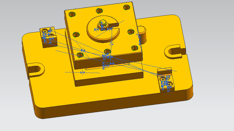 M831-方刀架加工工艺及铣左右端面夹具设计[含UG三维图]