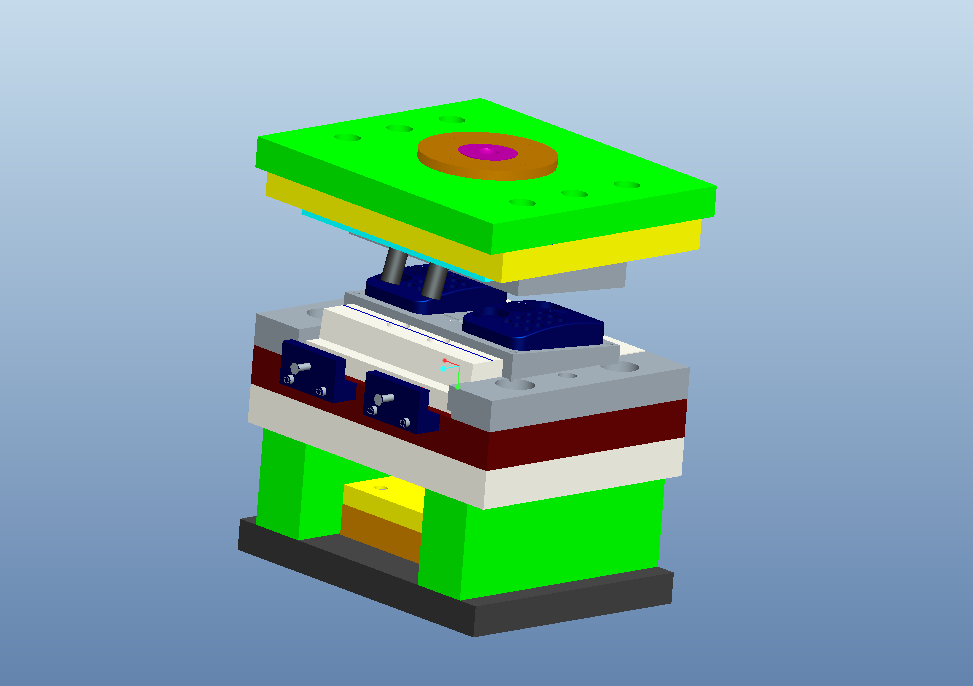 M900-固定电话上壳注塑模具设计及成型零件加工工艺[含Proe三维图]