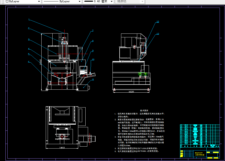 M931-五轴高速加工中心总体布局及主轴部件设计