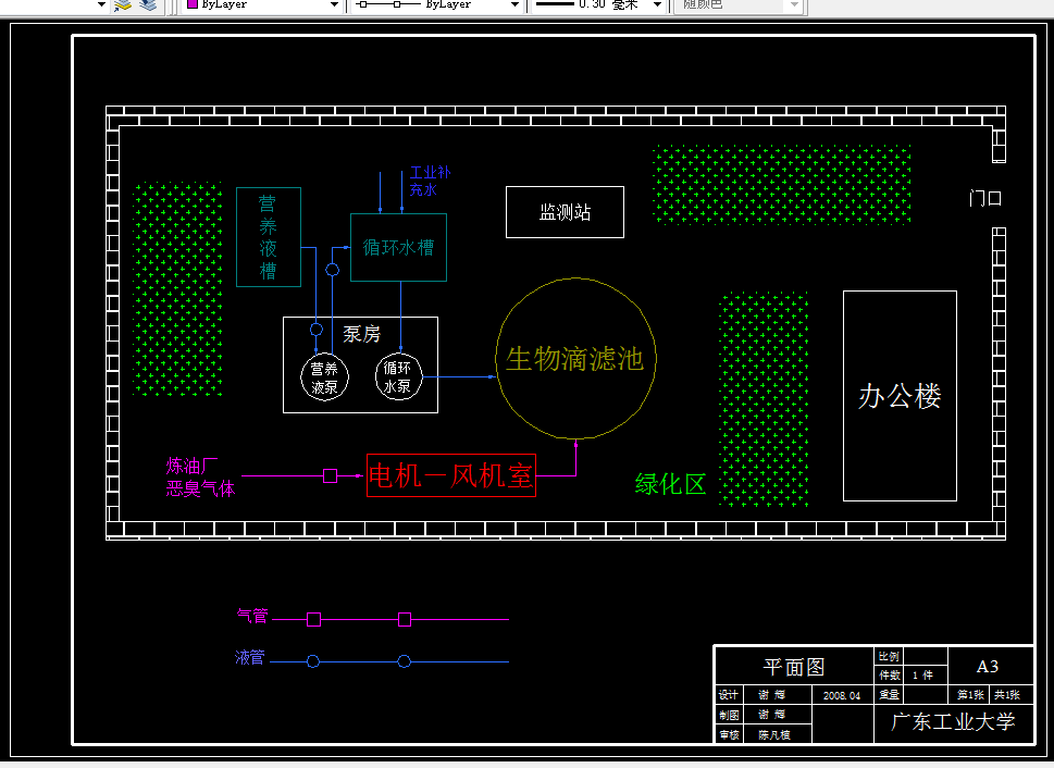 D549-BTF系统处理硫化氢废气工程设计