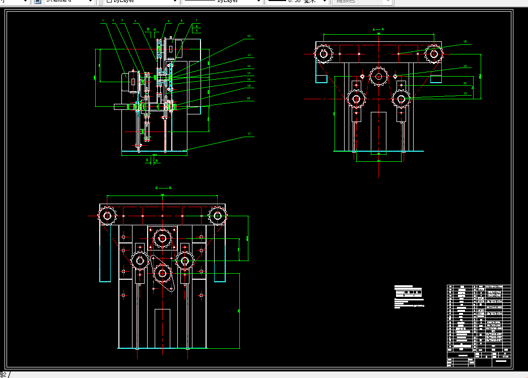 N179-立体仓库巷道式堆垛机设计