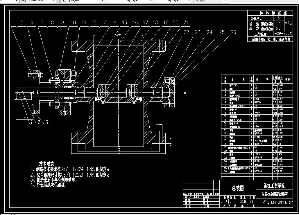 N180-多层次金属密封蝶阀设计