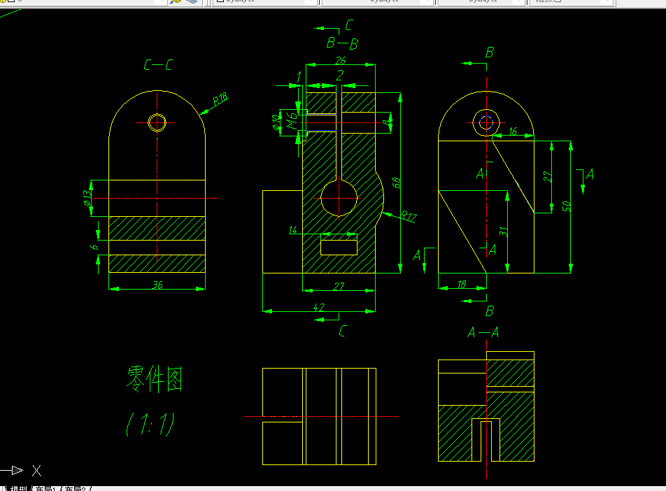 P028-保持架注塑模设计[抽芯]