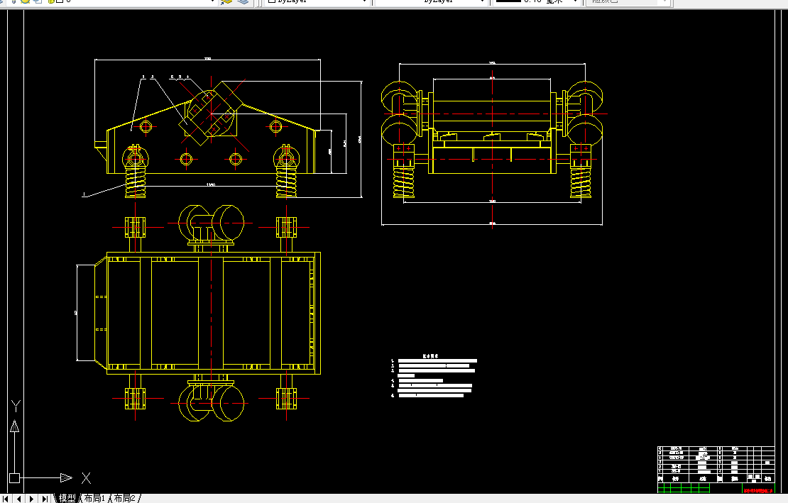 P069-小型谷类干燥机的设计—振动筛分部分