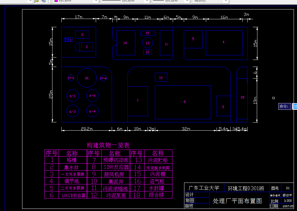 D568-3000m3d啤酒废水处理设计
