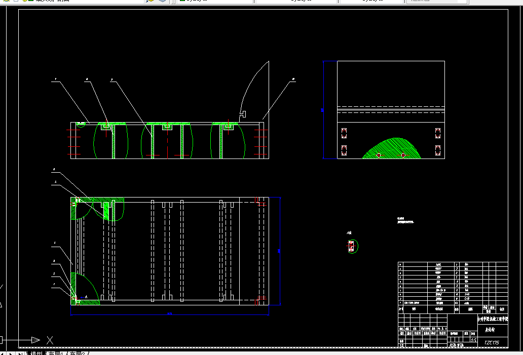 P082-带隐蔽式护栏的多功能儿童床设计