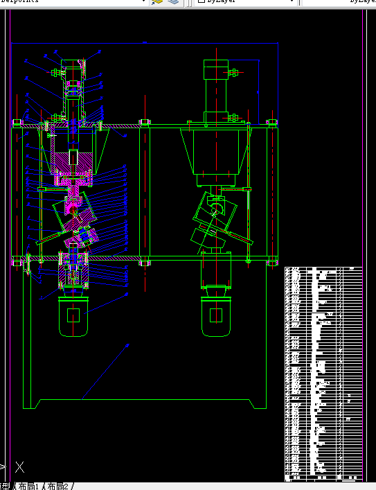 P117-人工髋关节模拟试验机机械传动部分的研制（上置式 ）