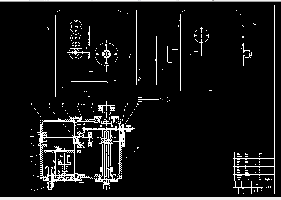 P196-大模数蜗杆铣刀专用机床设计