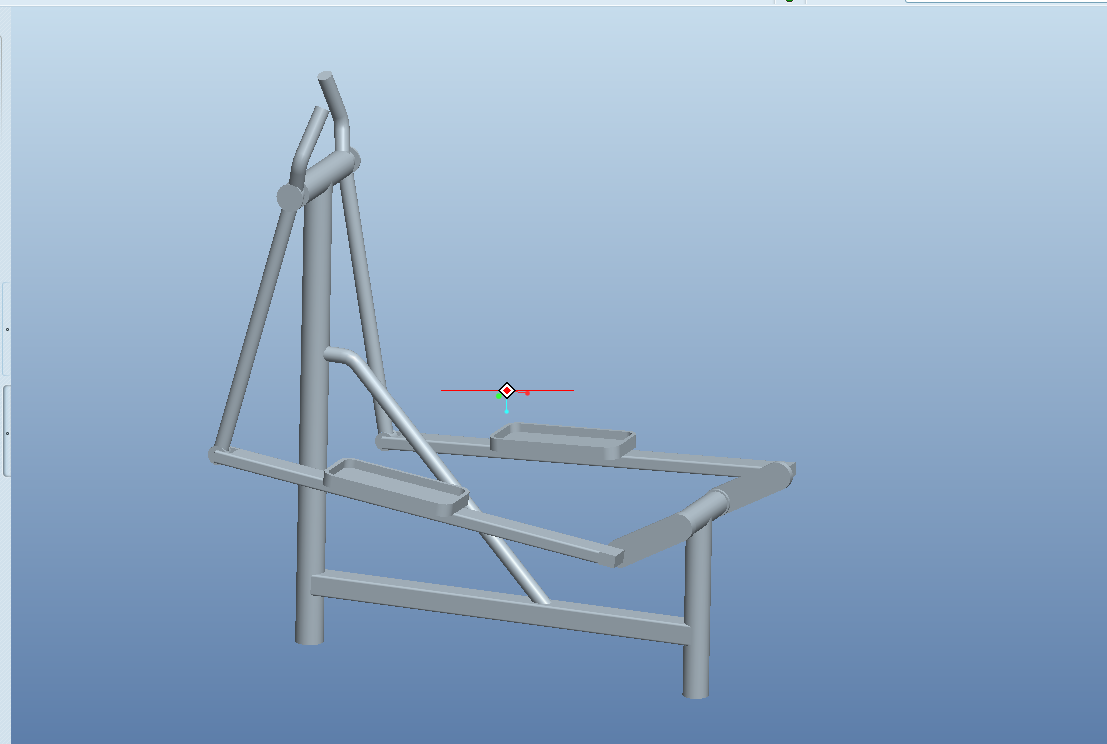 P198-基于PROE的健身器材滑步机的运动仿真[含三维图]
