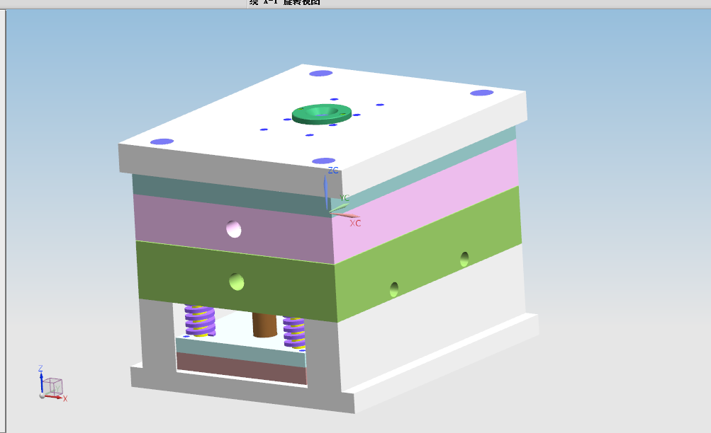Q082-挂套注塑模具设计-抽芯[含UG三维图]