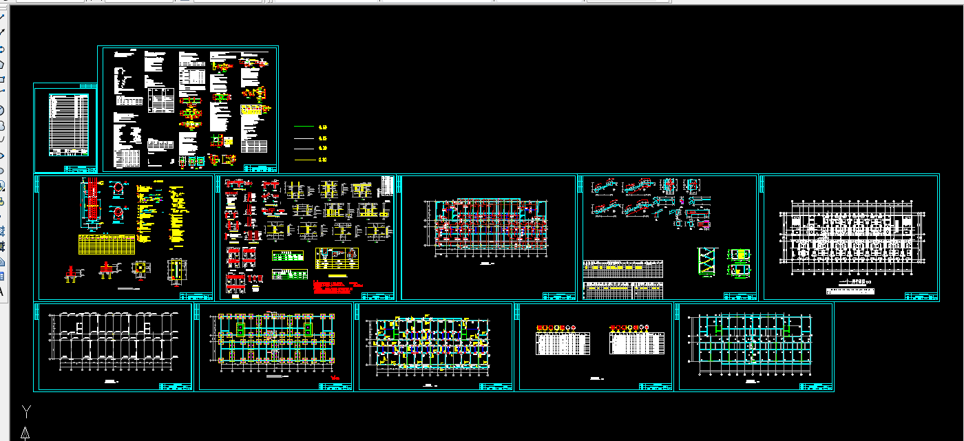 Q101-某市花园酒店框架-剪力墙结构设计[11层]