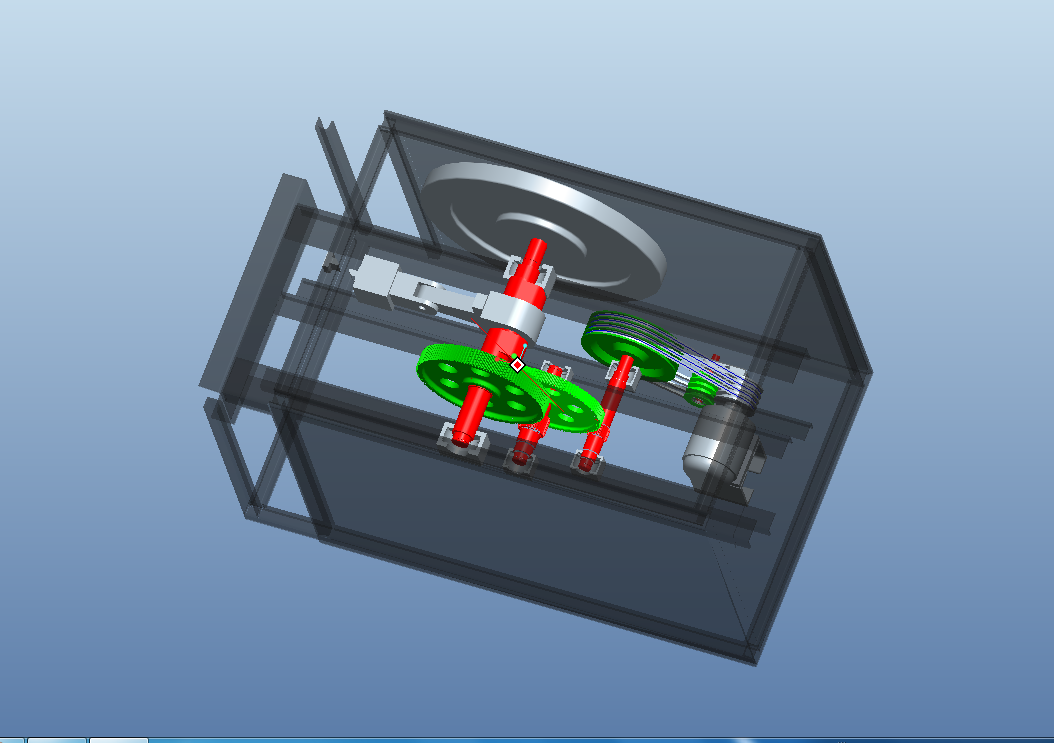 Q146-钢筋切断机仿真设计[含Proe三维图]