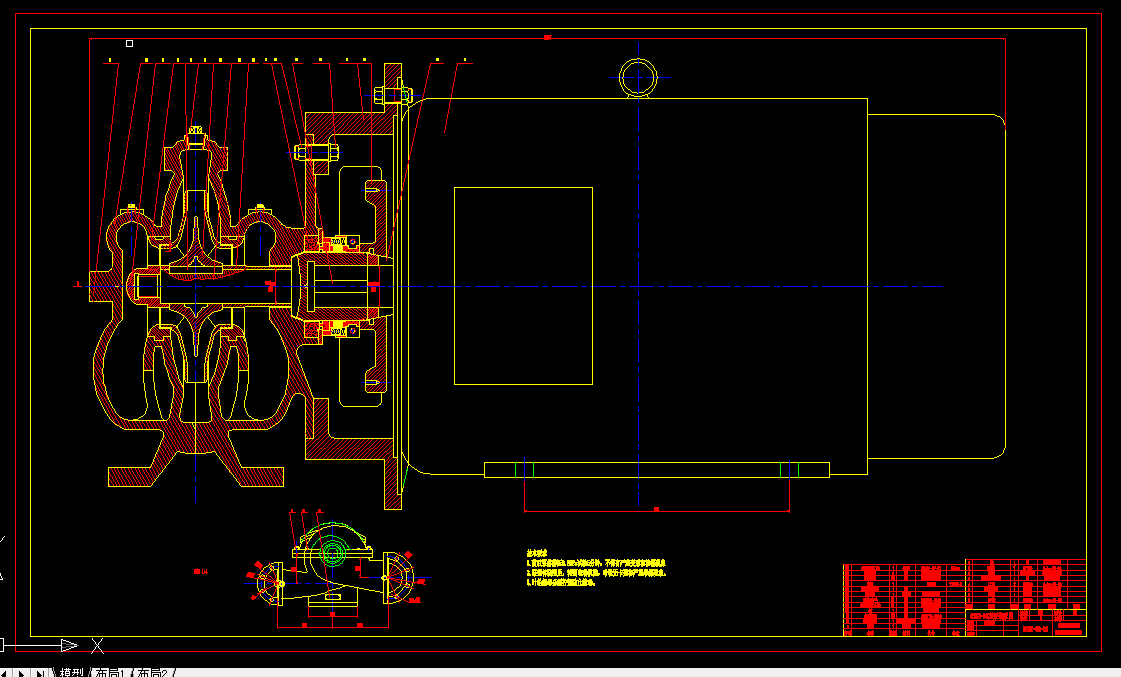 Q188-直联式双吸离心泵的设计