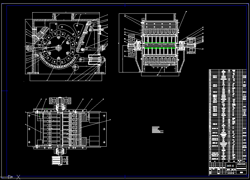 R003-锤式破碎机设计【800X800】