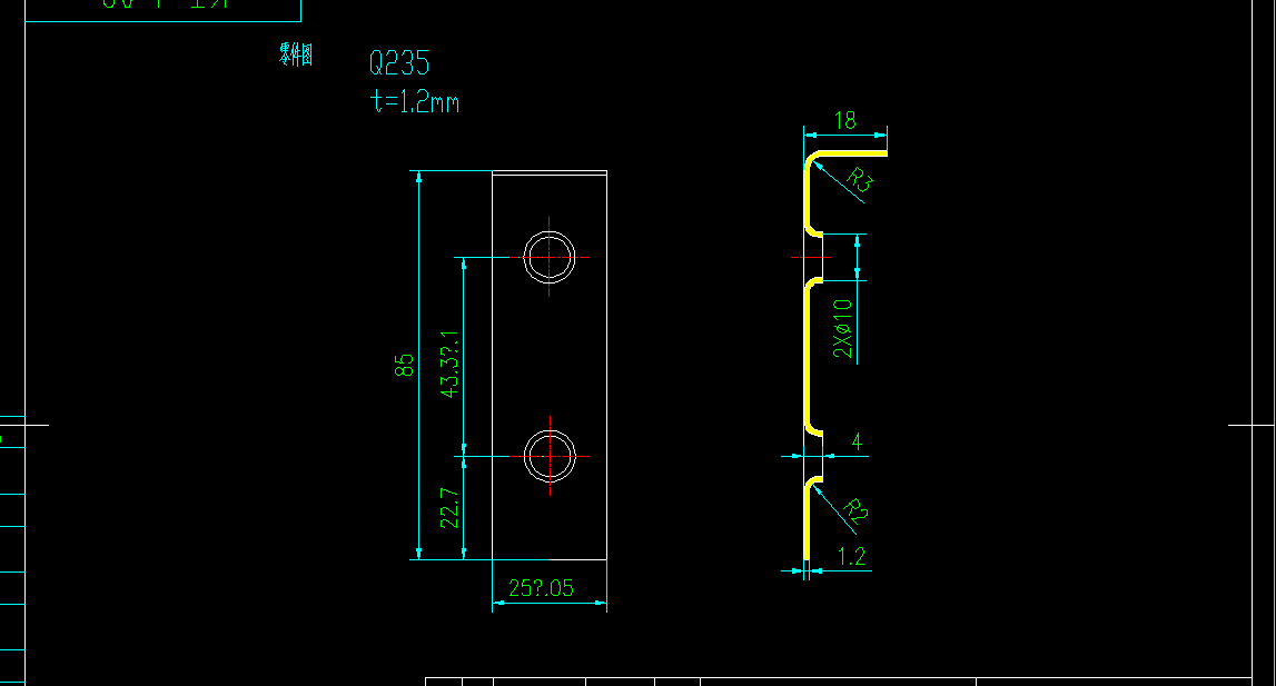 R046-空调金属制件级进模设计