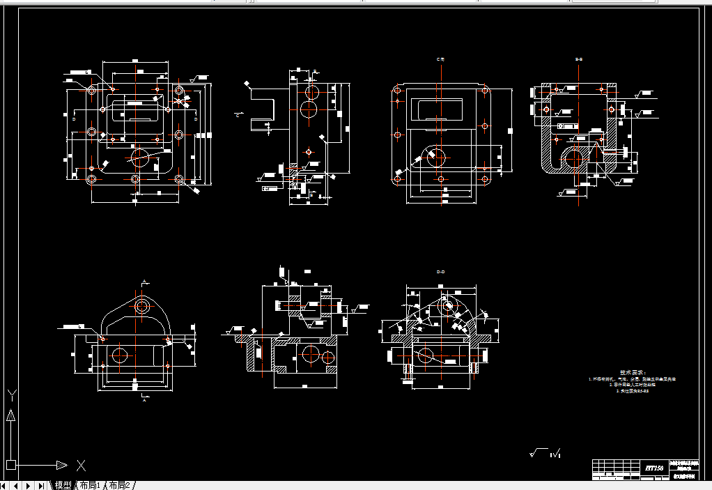 R107-X5020B立式升降台铣床拔叉壳体工艺及钻床夹具设计