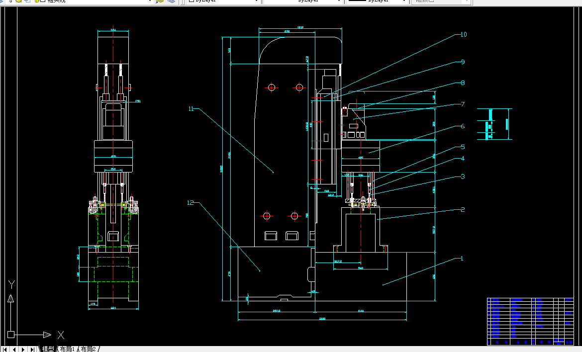 R139-孔系加工立式组合加工机床设计