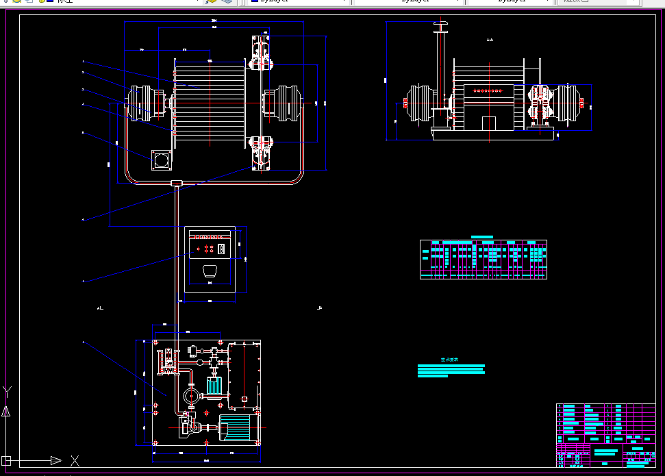 R180-液压防爆提升机设计