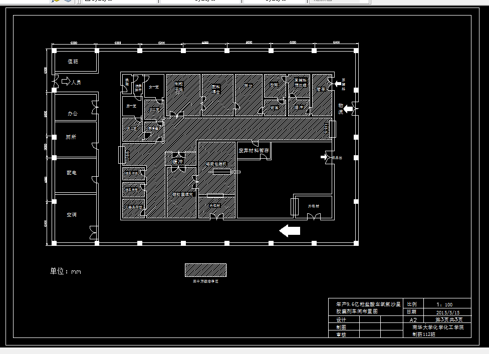 D636-年产8000万盒盐酸左氧氟沙星胶囊的车间工艺设计