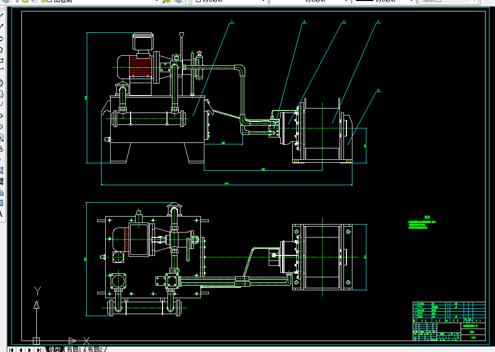 R185-液压绞车设计