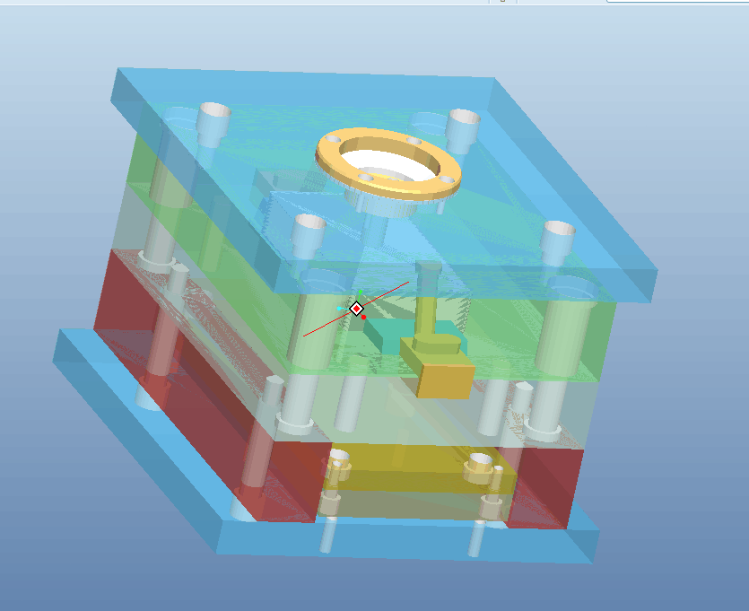 R248-电器旋钮注射模具设计[含Proe三维图]