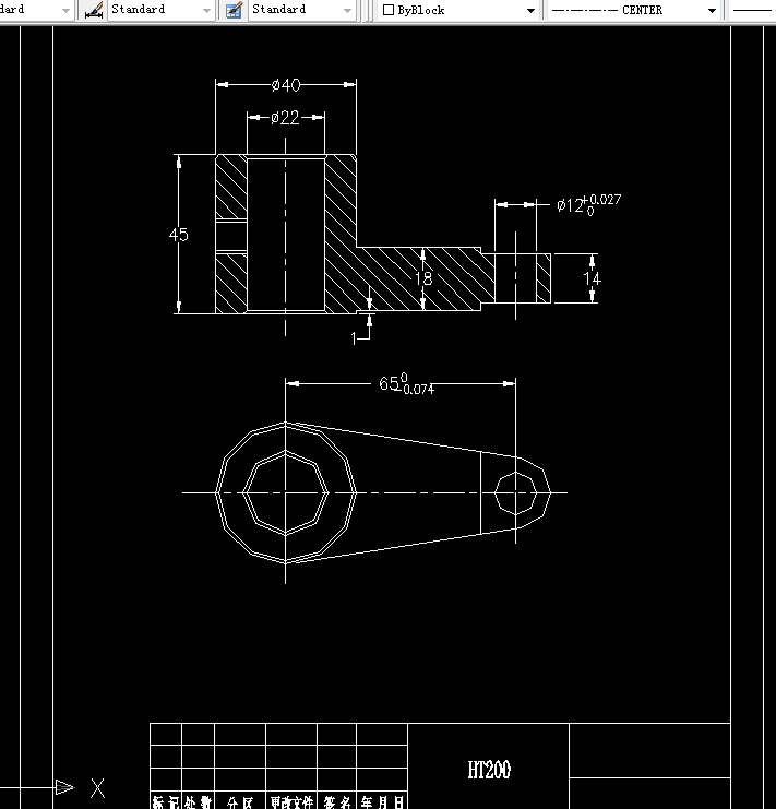 R327-制定拨杆零件的加工工艺，设计钻Φ12的钻床夹具设计