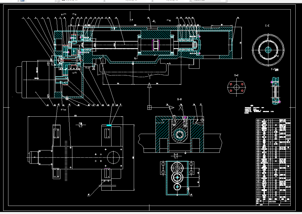 R349数控技术课程设计-数控车床横向和纵向进给系统设计