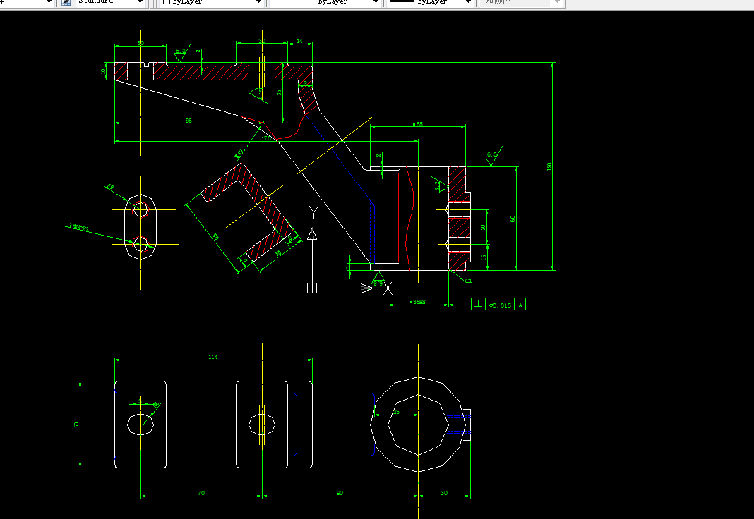 R395-托脚机械加工工艺规程及专用夹具设计