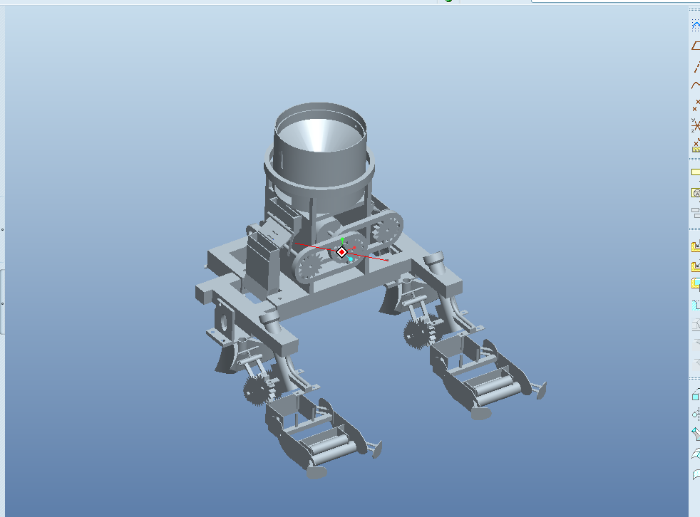 D735-甘蔗排种机的设计[含Proe三维图]