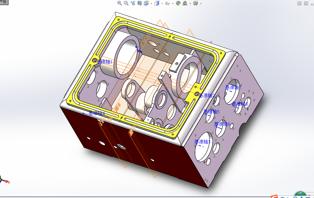 D804-CA6140床头箱装配工艺交互式三维仿真模拟系统[含SW三维图]