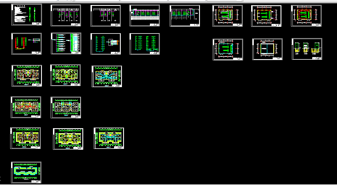C721-河海住宅小区电气设计