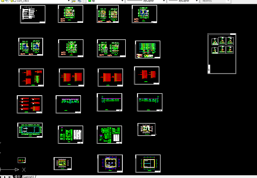 C723-红星花园小区电气设计