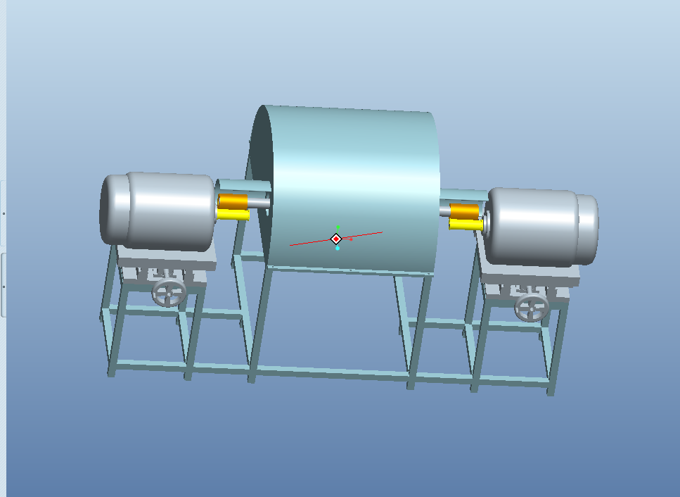 D820-贝壳粗磨试验机设计[含Proe三维图]