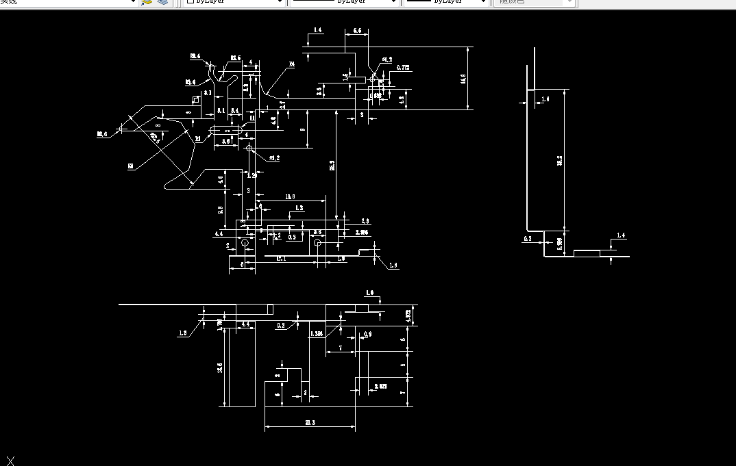D822-电源内部金属精密连接件级进模具设计