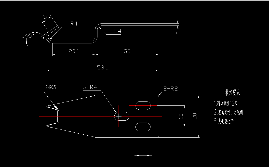 D826-门窗插销连接件模具设计