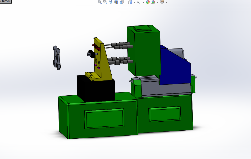 D829-精镗连杆大小双孔专用机床设计[含SW三维图]