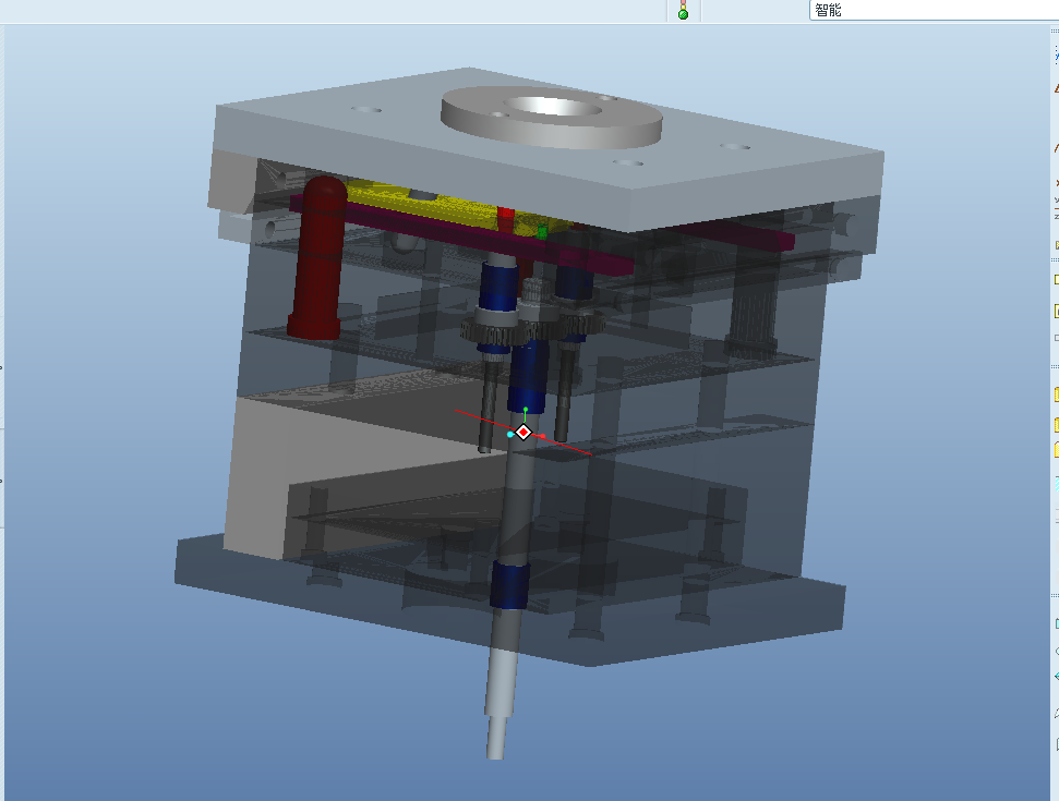 D831-螺母注塑模具设计[含Proe三维图]