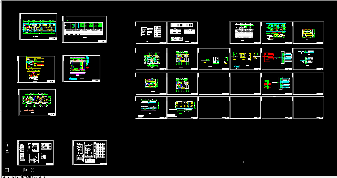 C727-金光小区住宅电气设计