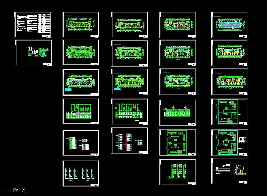 C731-康平嘉园小区电气设计