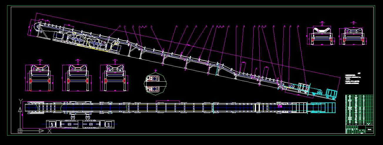 D890-煤炭提升系统设计-带式输送机选型设计