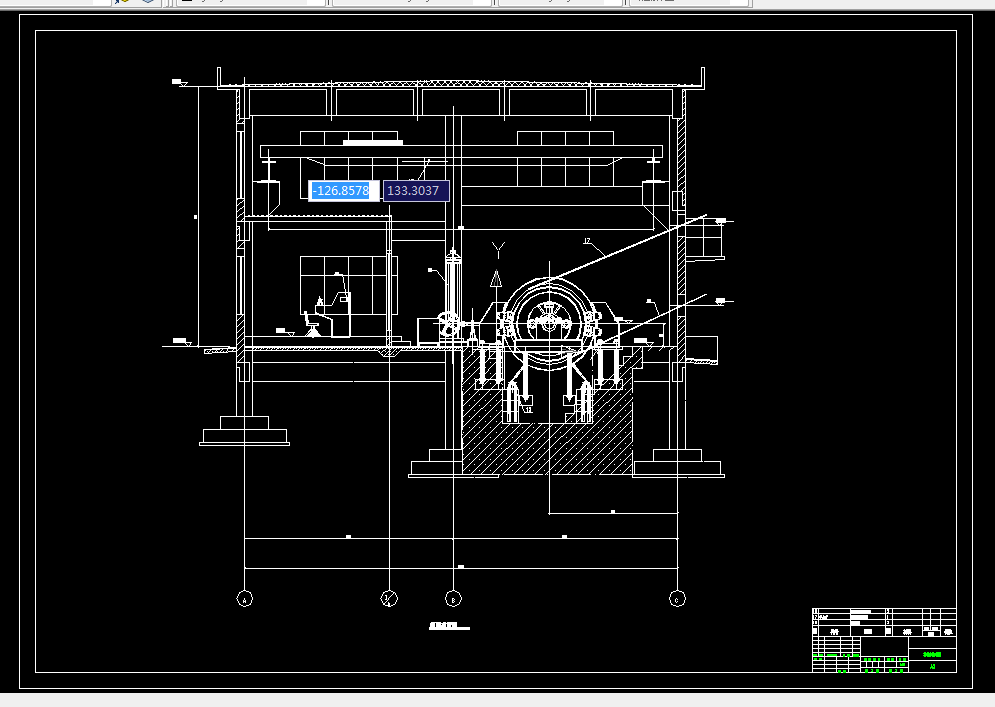 D904-某矿副井提升设备选型及布置设计