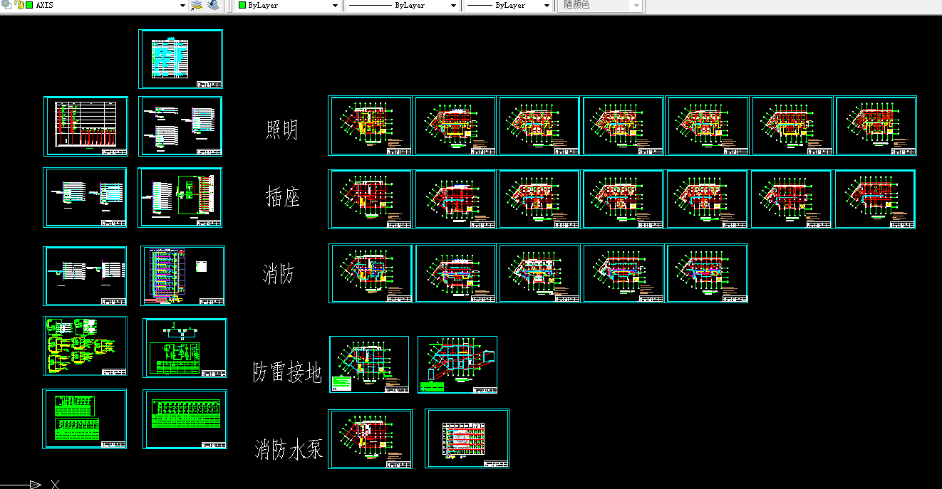 D917-某医院照明及供配电系统设计（含防雷及视频监控）