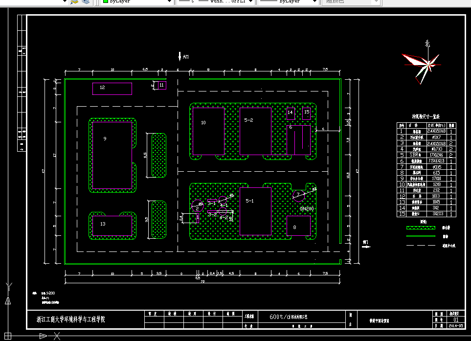D934-600td城镇生活污水处理工艺设计方案
